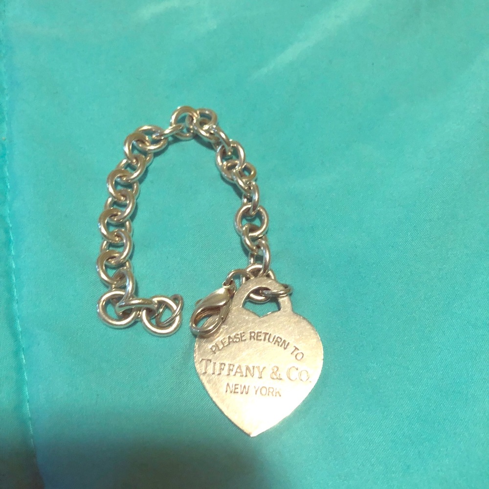 Tiffany heart bracelet